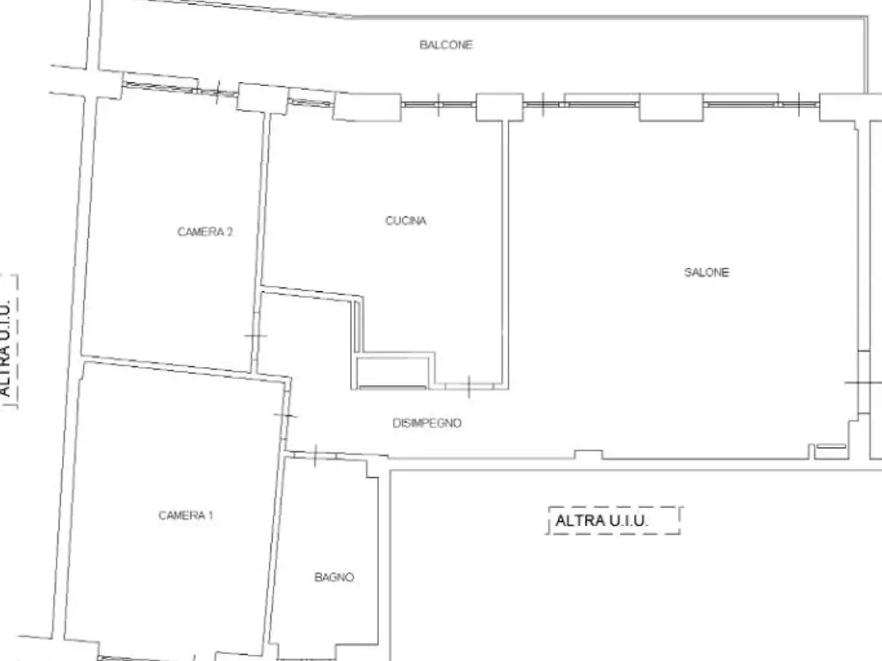 Ufficio in Piazza Civitella Paganico 1, Roma, {3} - Planimetria 1