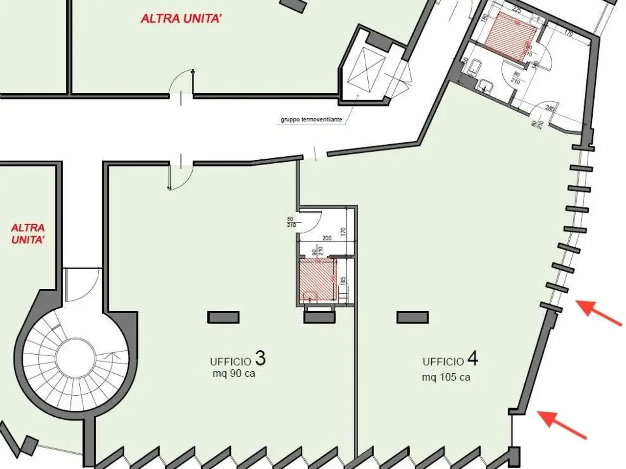 Ufficio in Piazza Garibaldi, Cantu', {3} - Planimetria 1