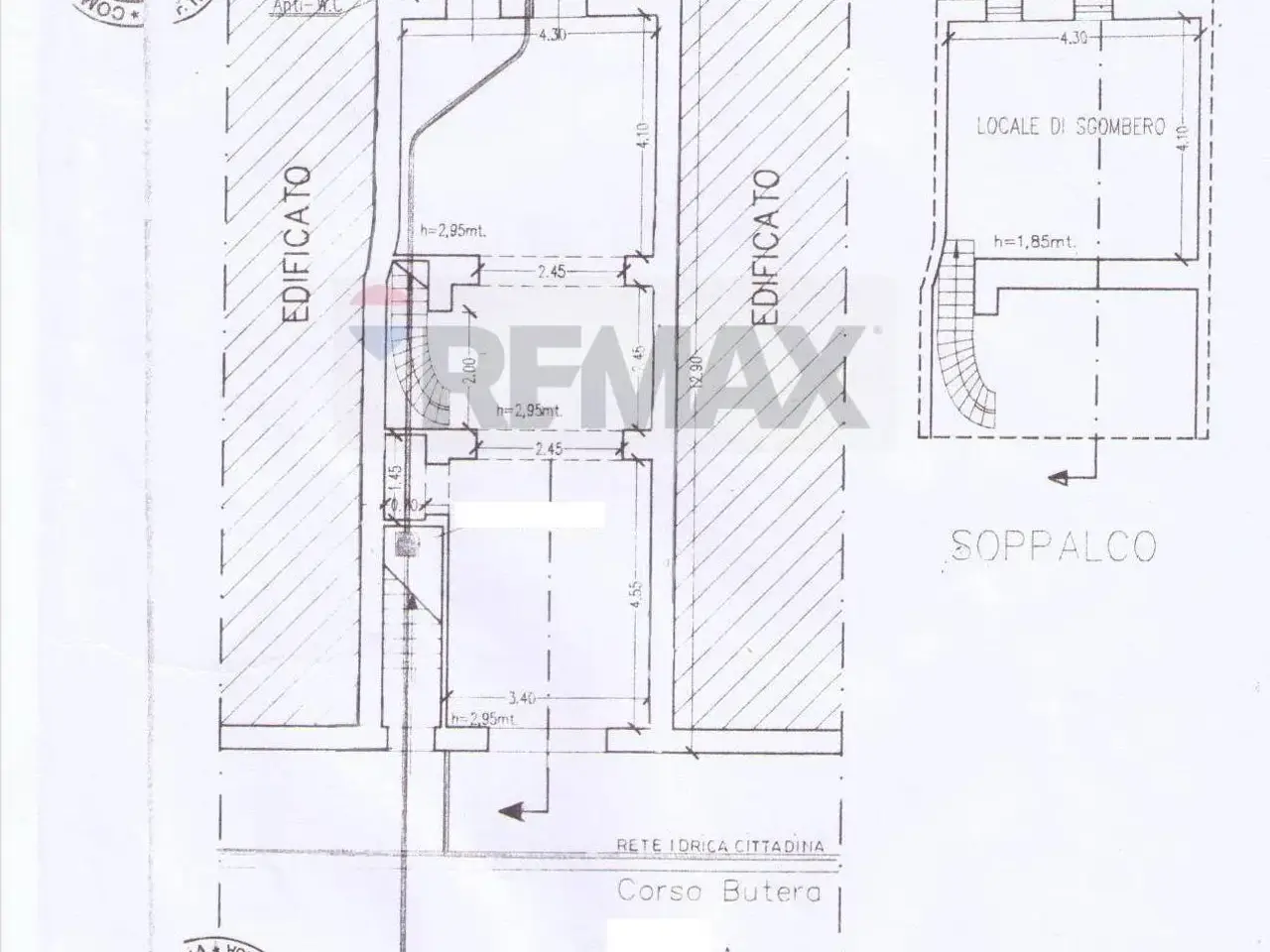 Negozio in Corso Butera 257, Bagheria, {3} - Planimetria 1