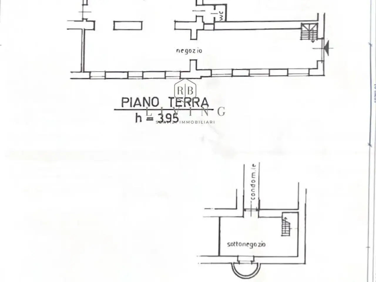 Negozio in Via del Trivio 1, Ascoli Piceno, {3} - Planimetria 1
