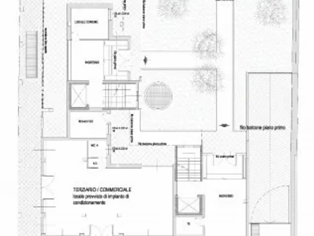 Negozio in Piazza Mocchetti, Legnano, {3} - Planimetria 1