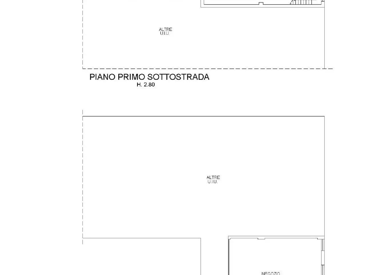 Negozio in Piazzetta Aldo Moro 15, Mestrino, {3} - Planimetria 1