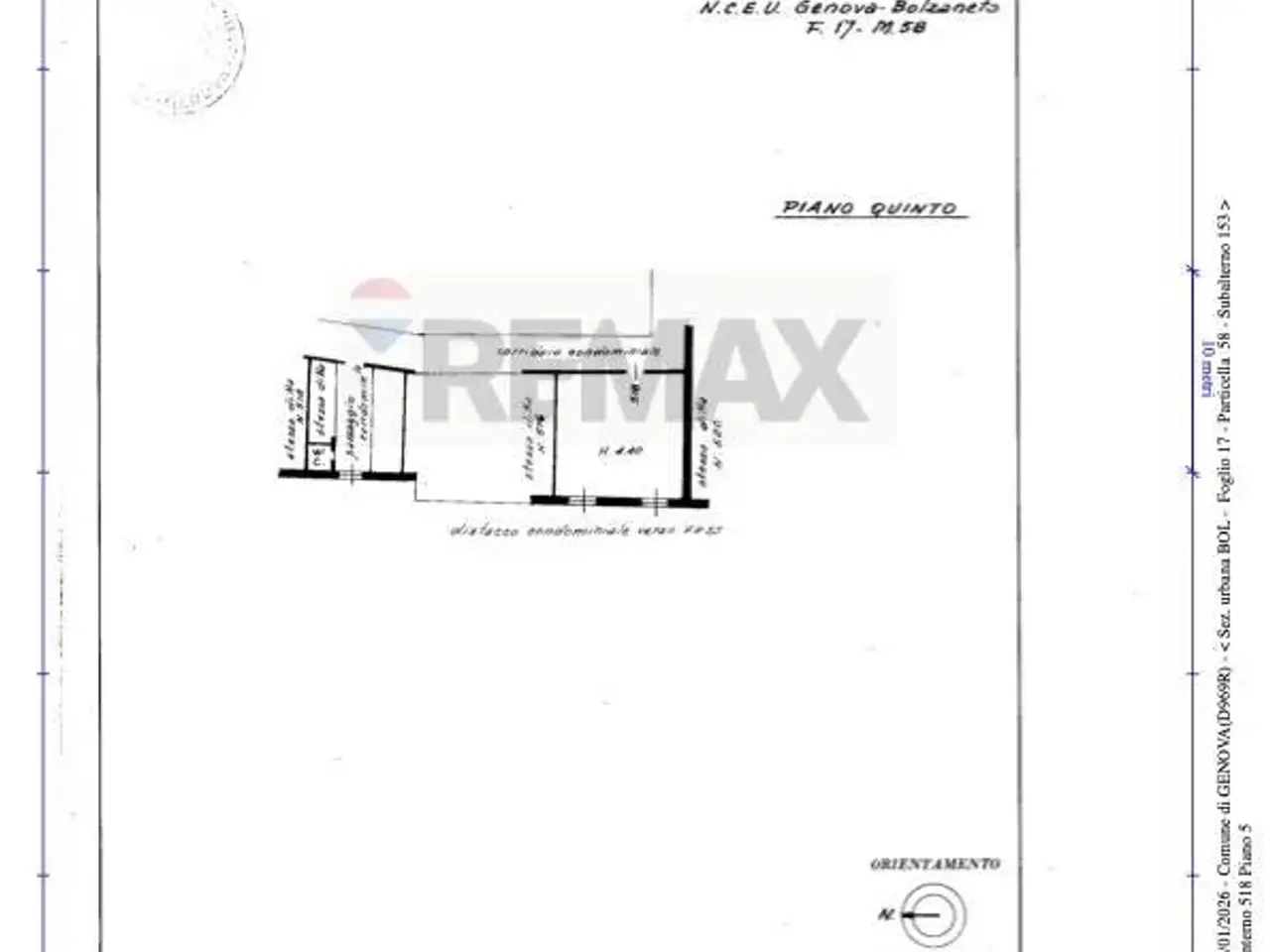 Magazzino in Via Pasquale Pastorino 34, Genova, {3} - Planimetria 1