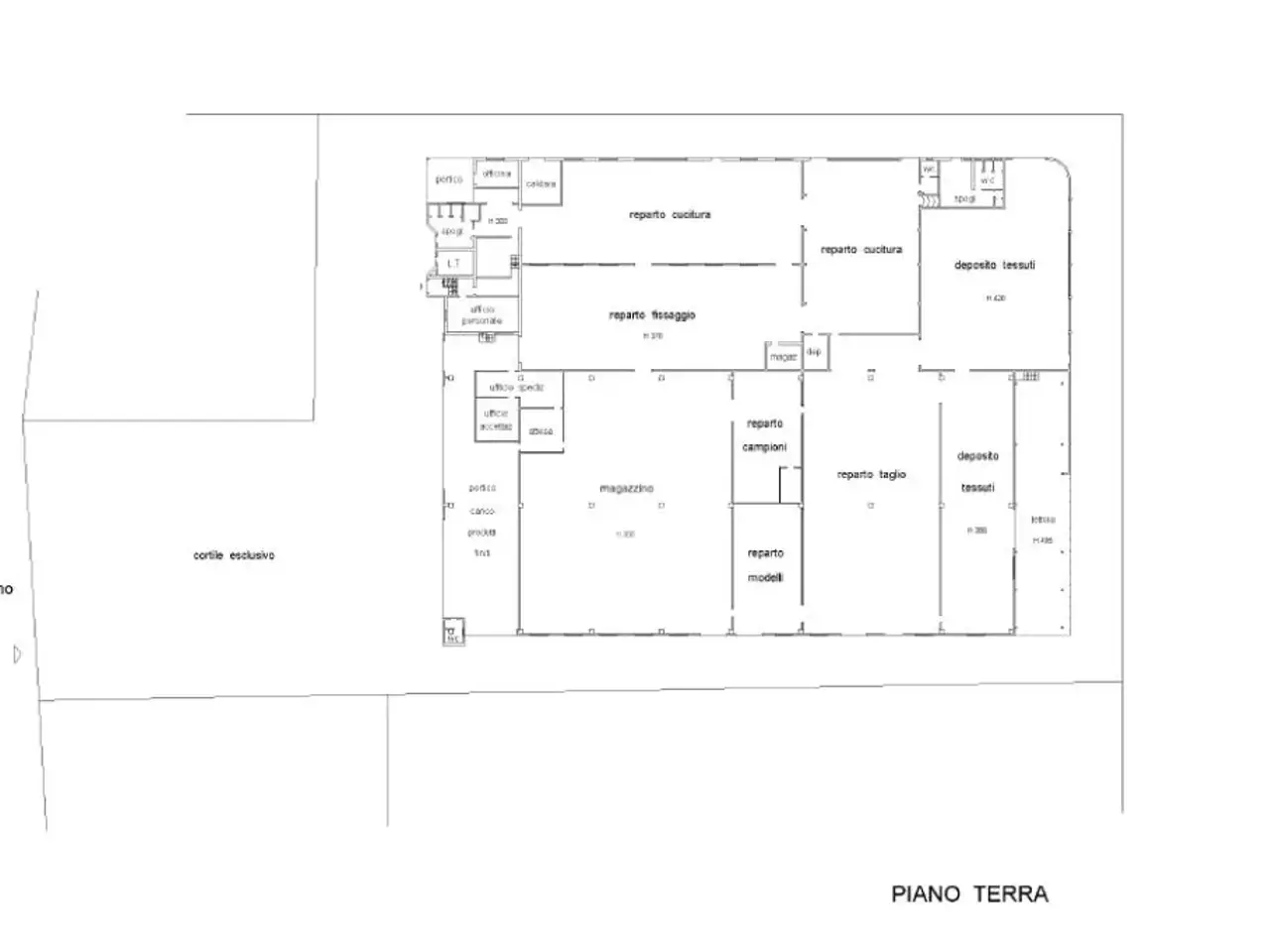 Capannone in Via Fiorano 93, Soncino, {3} - Planimetria 1