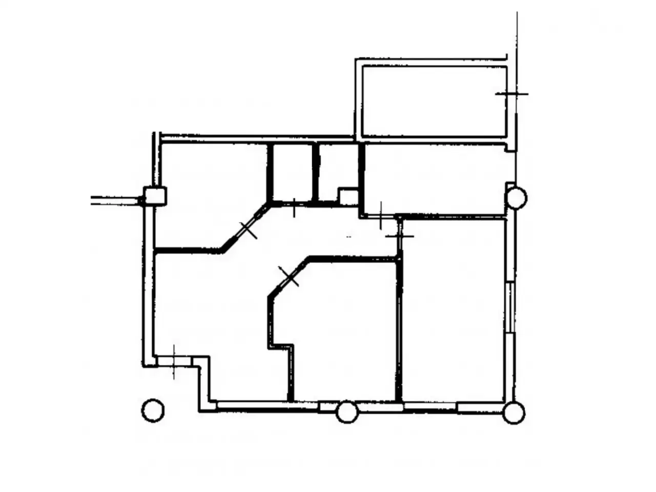Ufficio in Via San Costanzo 1, Bastia Umbra, {3} - Planimetria 1