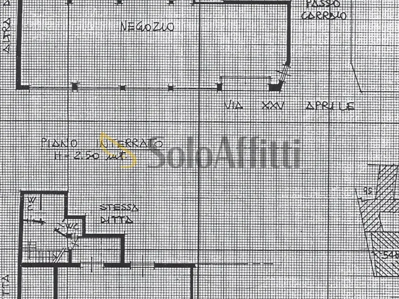 Negozio in , Nerviano, {3} - Planimetria 1