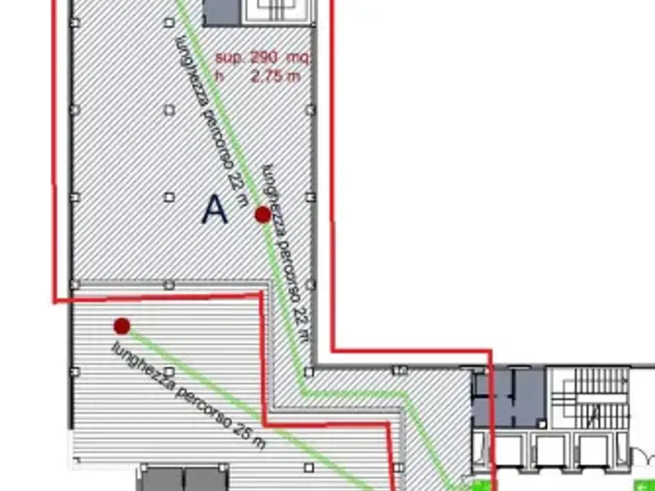 Ufficio in Strada Provinciale Paullese, San Donato Milanese, {3} - Planimetria 1