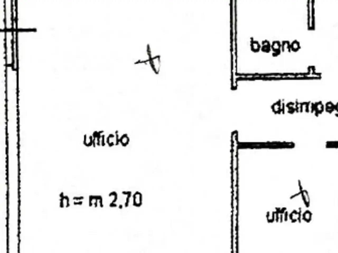 Ufficio in Viale F. Corridoni 40, Forli', {3} - Planimetria 1