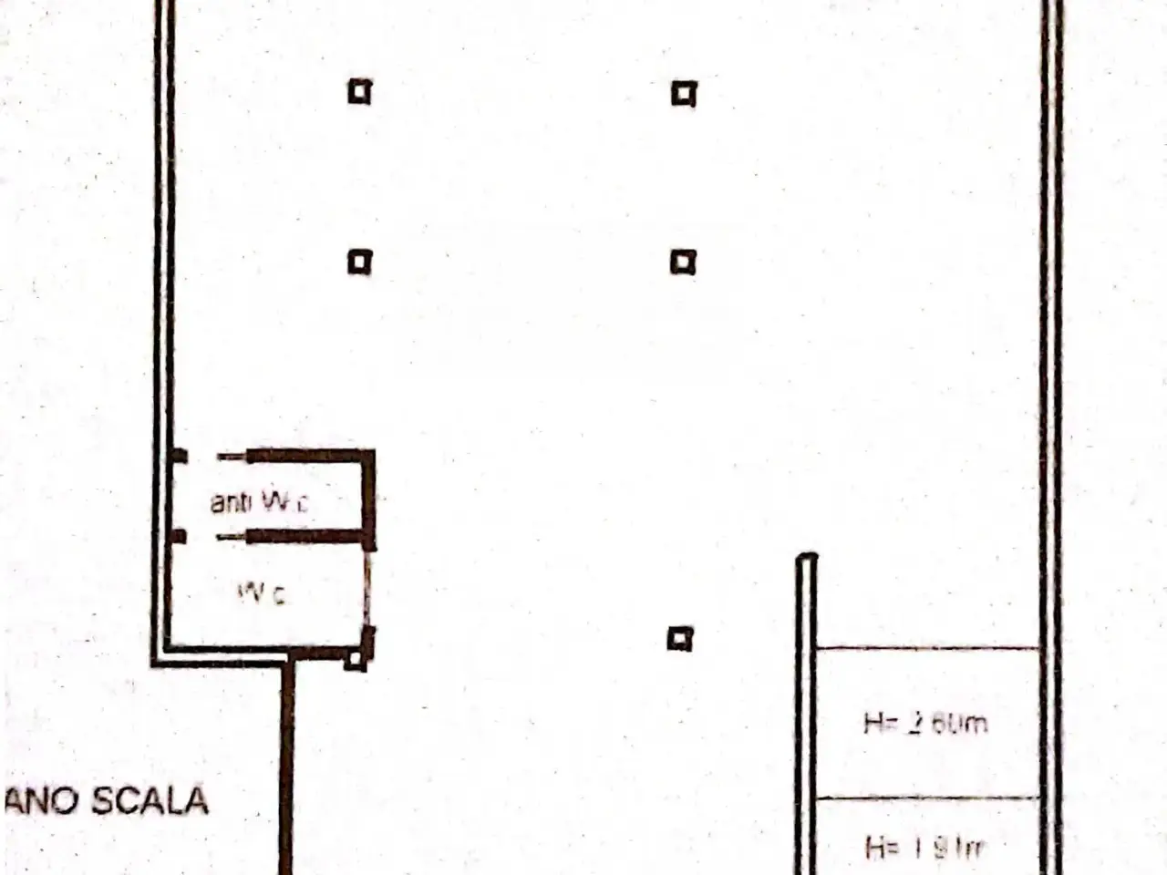 Negozio in Via Palermo 127, Ragusa, {3} - Planimetria 1