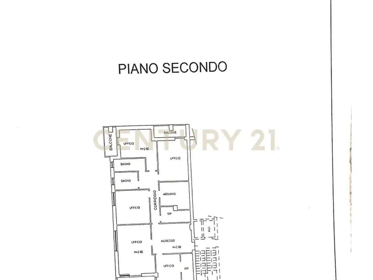 Ufficio in Via F. Magellano, San Martino Buon Albergo, {3} - Planimetria 1