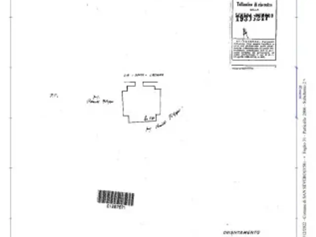 Negozio in Via Ebrei, San Severo, {3} - Planimetria 1