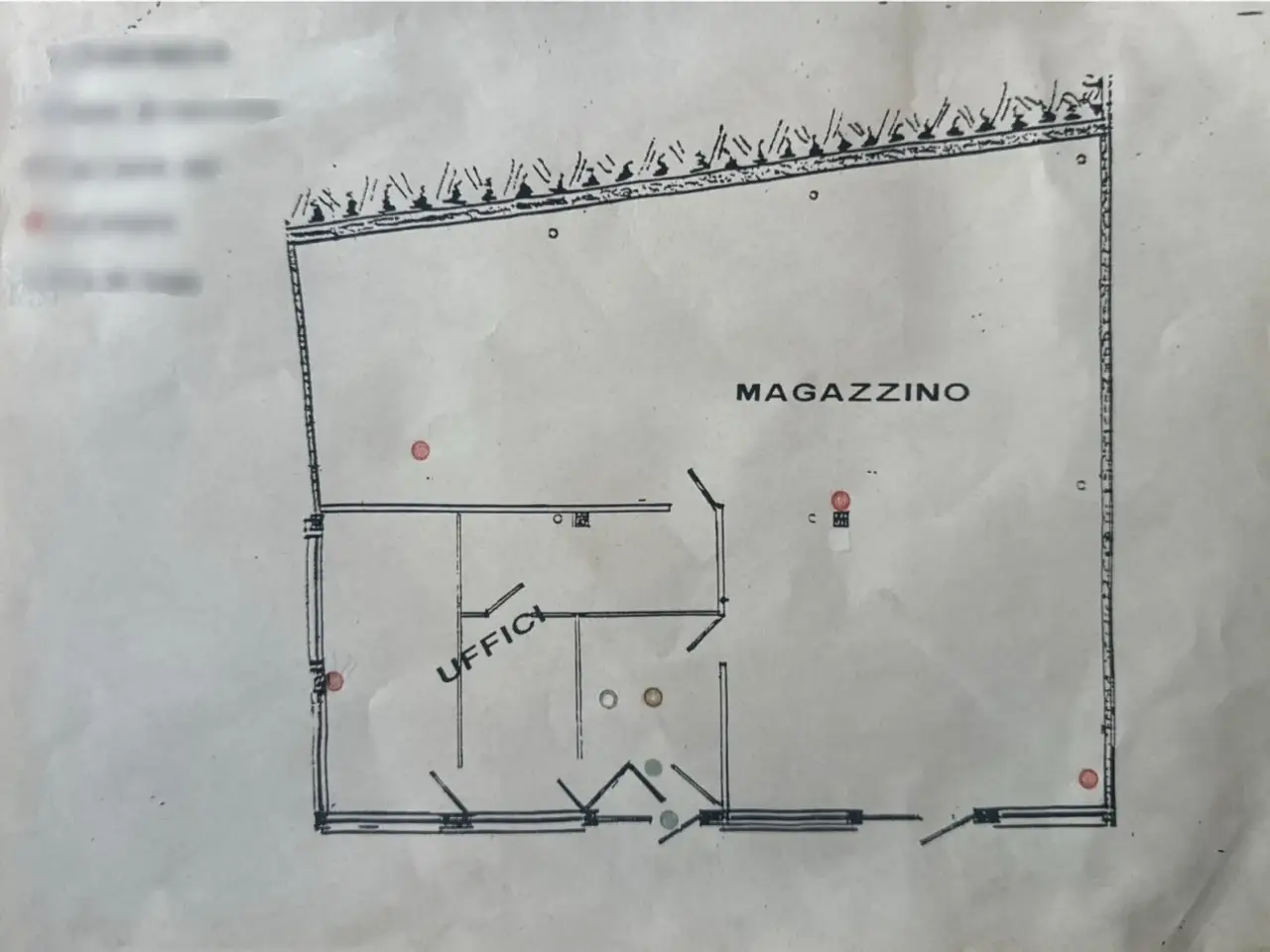 Magazzino in Strada Settimo 154, Torino, {3} - Planimetria 1