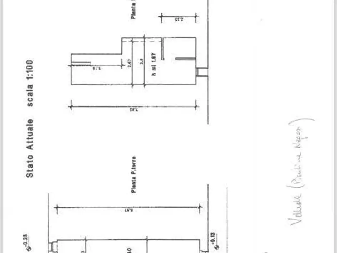 Negozio in Via Cavallotti, Montecatini Terme, {3} - Planimetria 1