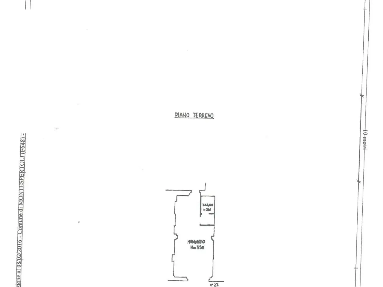 Negozio in Via Trieste 38, Montespertoli, {3} - Planimetria 1