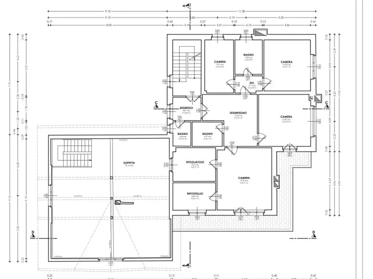 Esercizio commerciale in Via Cima Gogna, Auronzo Di Cadore, {3} - Planimetria 1