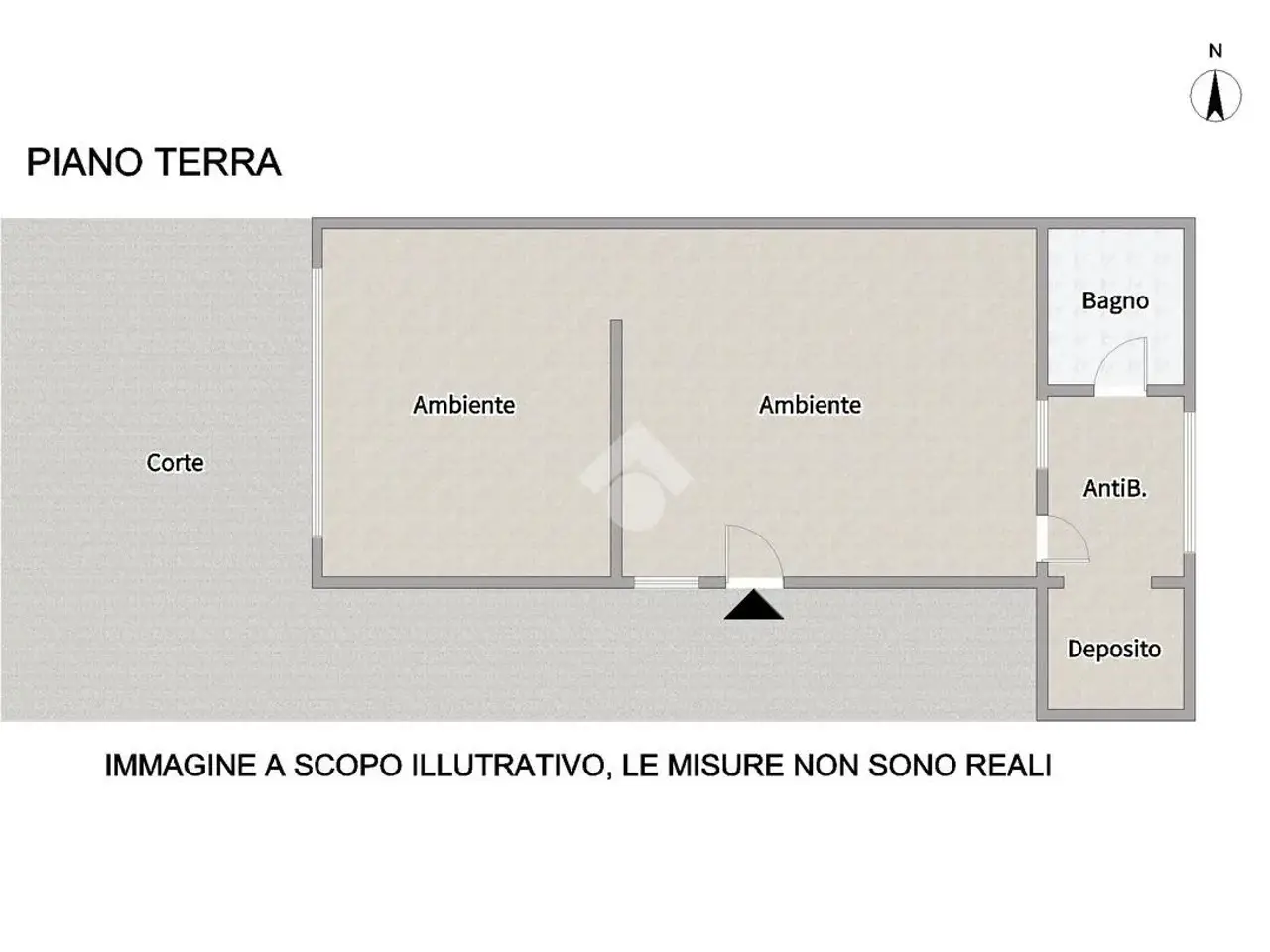 Negozio in Via Celeste 5, Sant'Elpidio A Mare, {3} - Planimetria 1