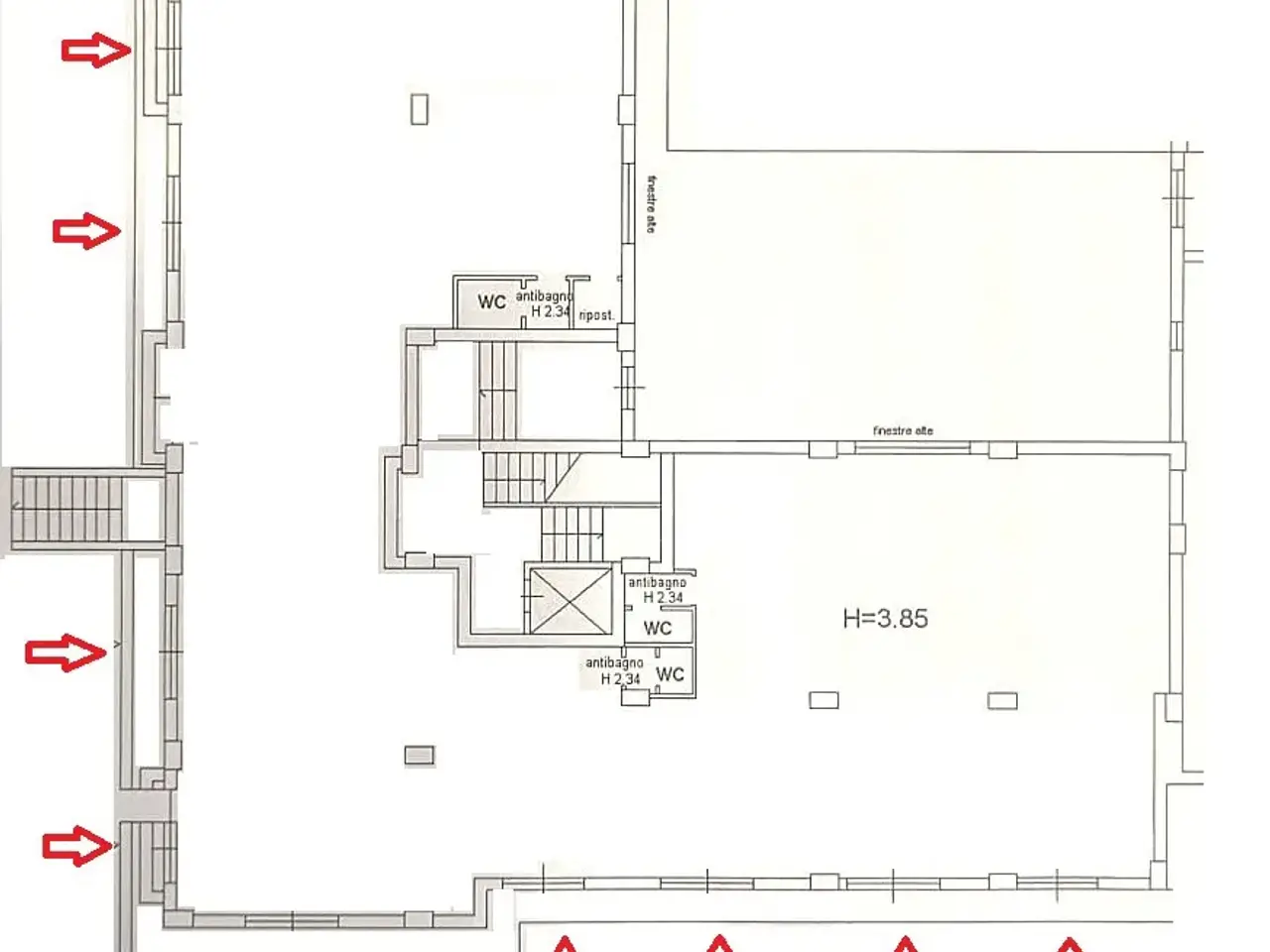 Negozio in Via Sannitica, Afragola, {3} - Planimetria 1