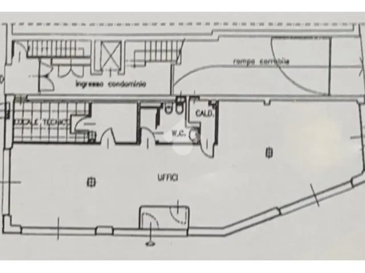 Negozio in Via Roma 1, Villa D'Alme', {3} - Planimetria 1