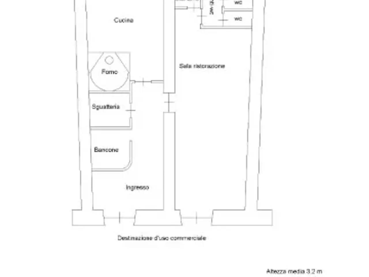 Negozio in Piazza Dante Alighieri 3, Castel Madama, {3} - Planimetria 1