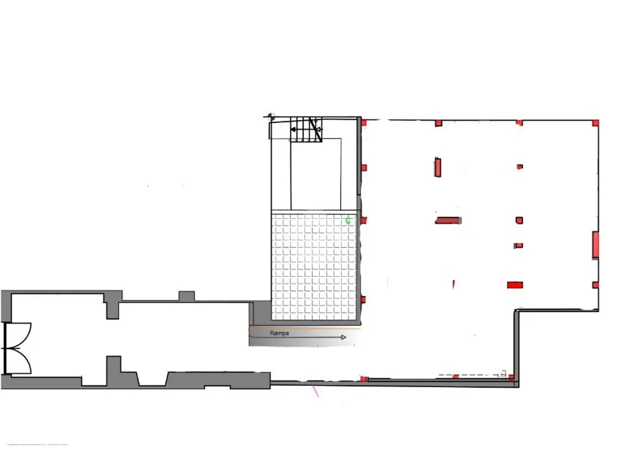 Negozio in Corso Giuseppe Garibaldi, Chiavari, {3} - Planimetria 1