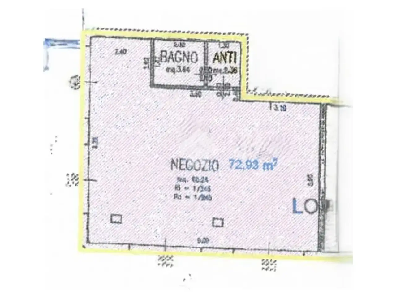 Negozio in Via 11 Settembre 14, Longiano, {3} - Planimetria 1