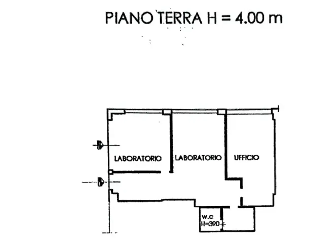 Capannone in Via delle Fonti, Scandicci, {3} - Planimetria 1