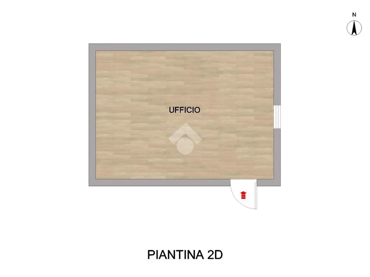 Ufficio in Via G. Matteotti, Ghedi, {3} - Planimetria 1