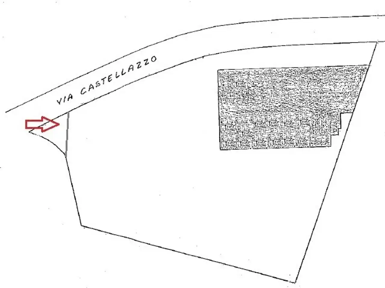 Magazzino in Via Castellazzo 2, Castronno, {3} - Planimetria 1