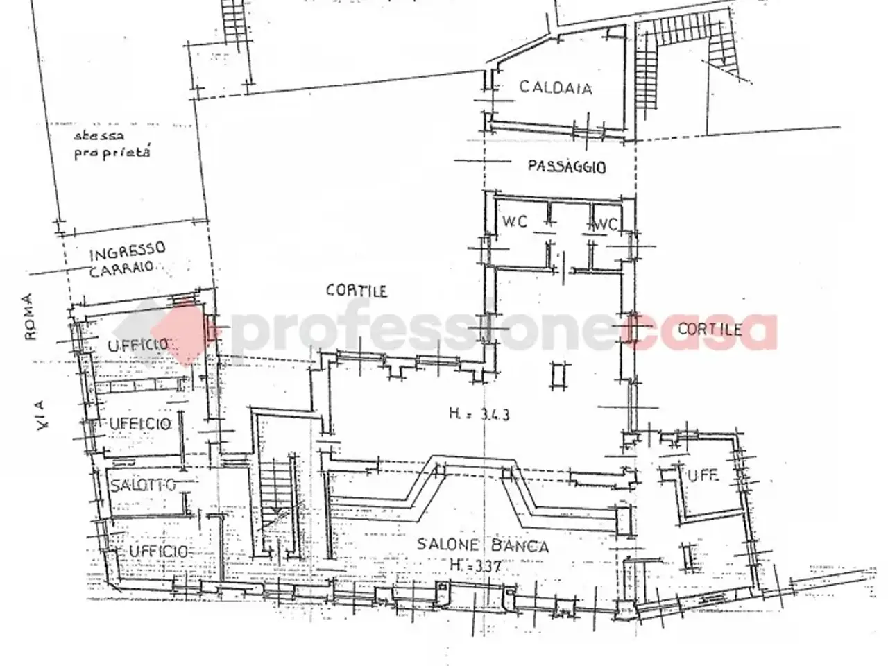 Negozio in Piazza San Cornelio E Cipriano 3, Cerro Maggiore, {3} - Planimetria 1