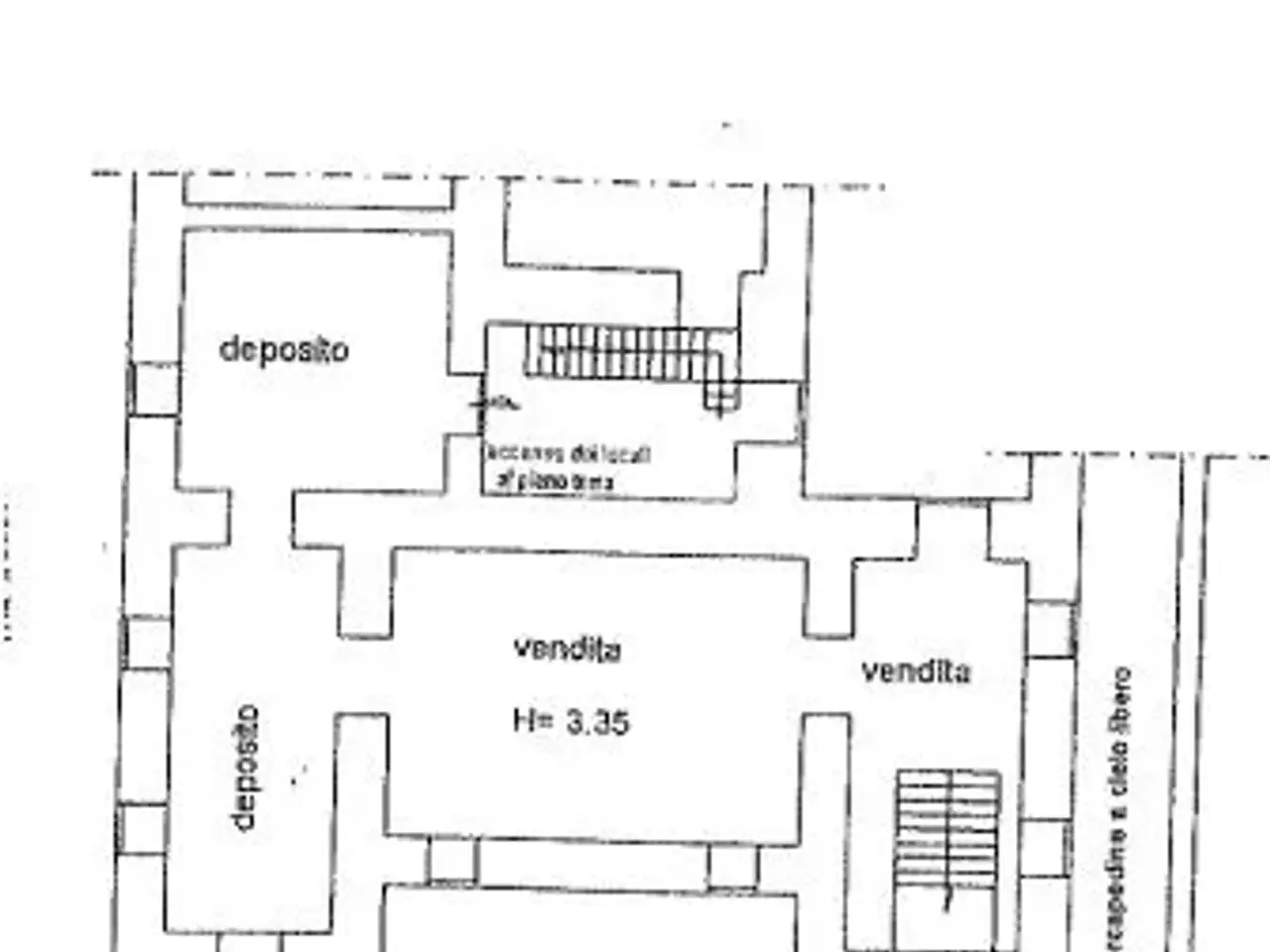 Negozio in Via Enea, Napoli, {3} - Planimetria 1