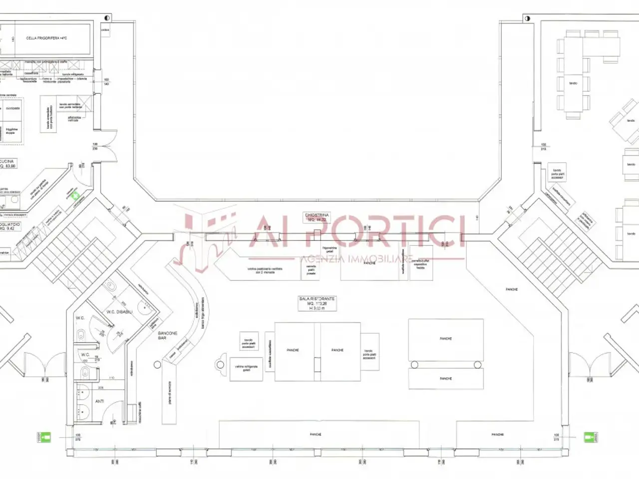 Negozio in Via Aldo Moro, Brugine, {3} - Planimetria 1