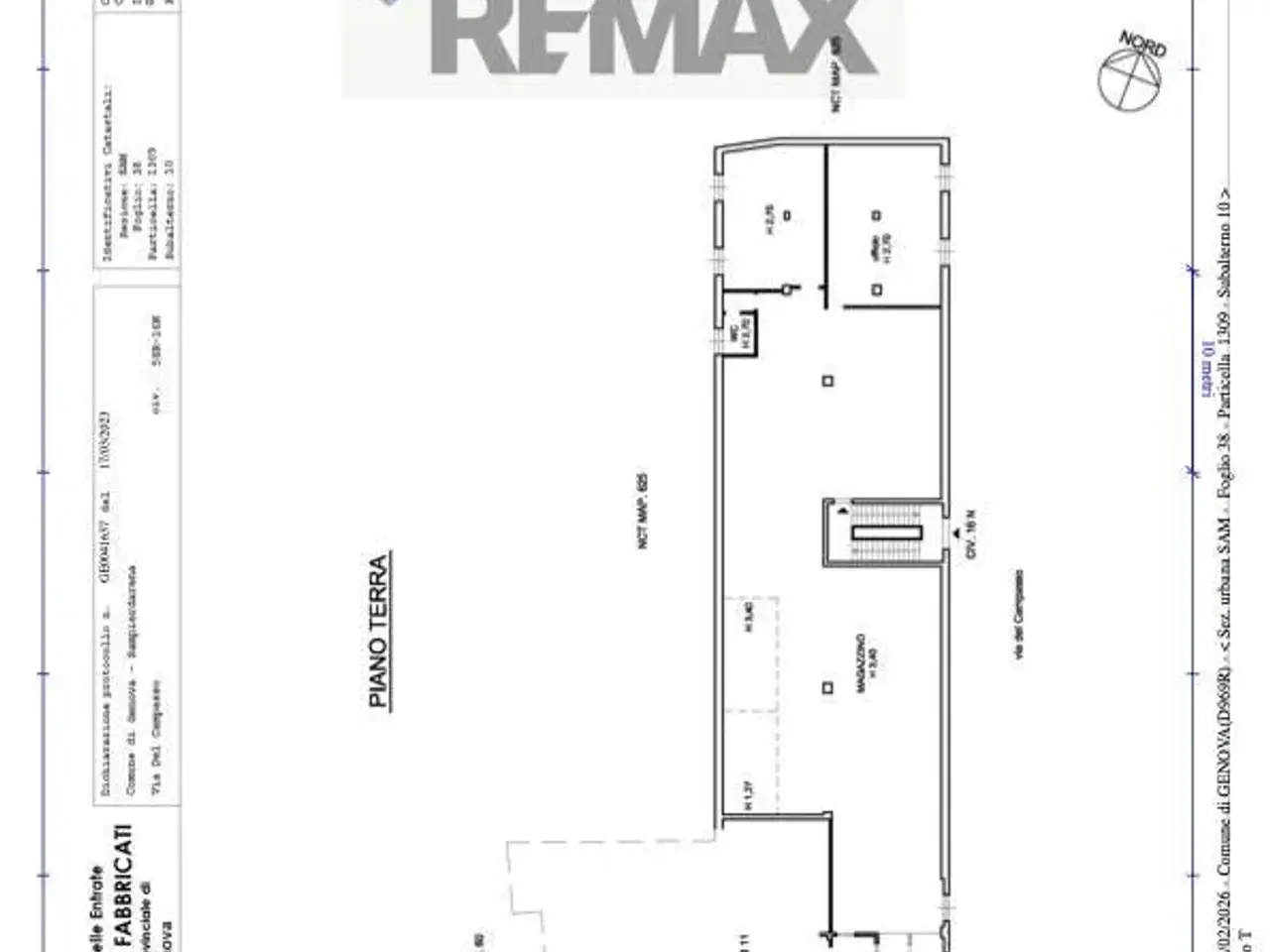 Laboratorio in Via del Campasso 16/58r, Genova, {3} - Planimetria 1