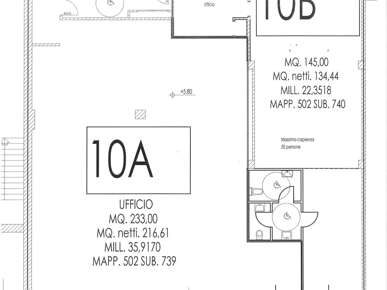 Negozio in Via Valassina, Erba, {3} - Planimetria 1