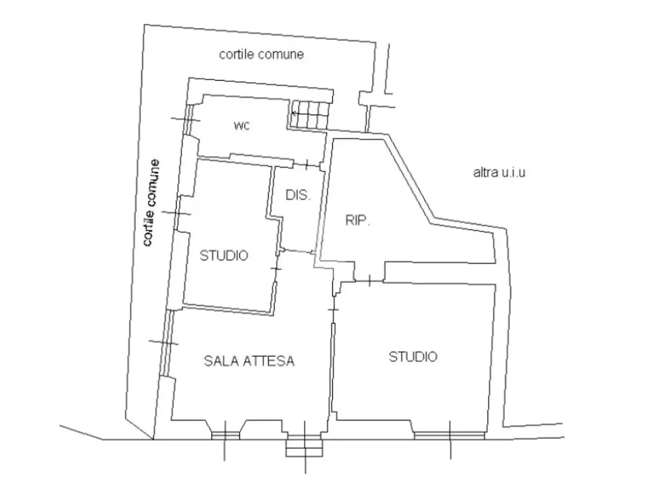 Ufficio in Via Eroi 20, Ornago, {3} - Planimetria 1