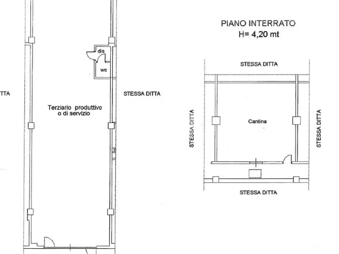 Capannone in S.da Antica di None 2, Orbassano, {3} - Planimetria 1