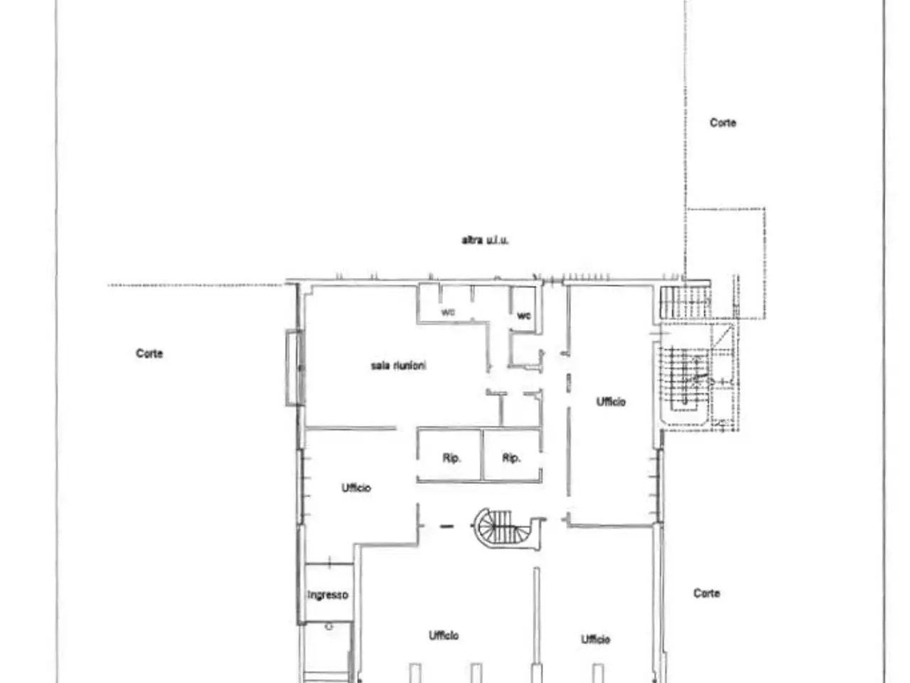 Ufficio in Via Monte Comun 37, San Giovanni Lupatoto, {3} - Planimetria 1
