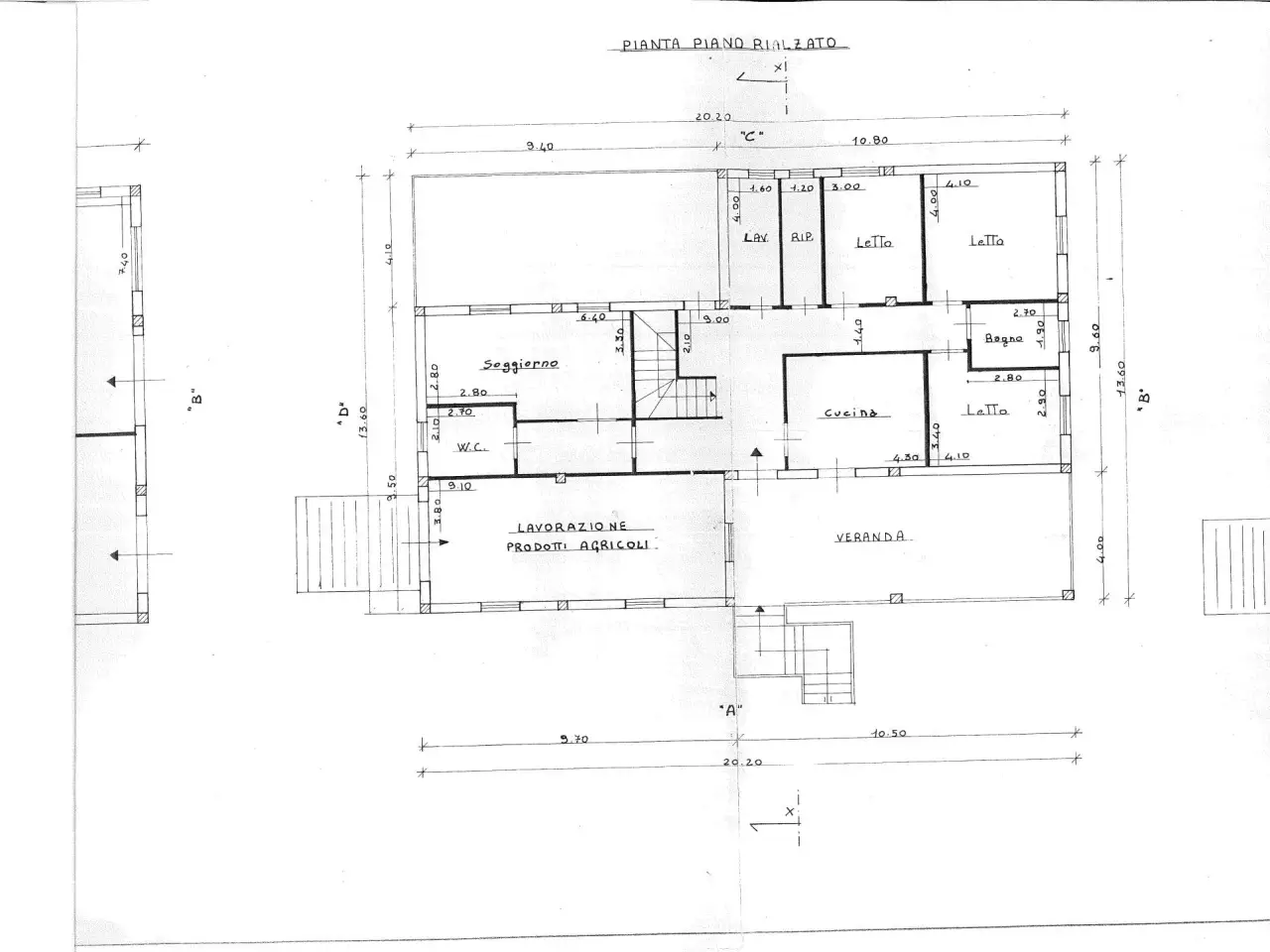 Villa in vendita, Scicli - Planimetria 1