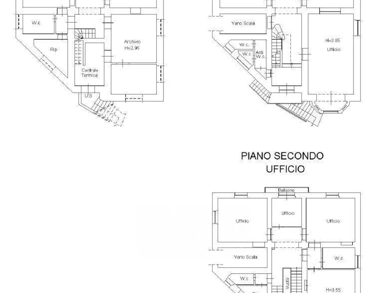 Ufficio in Via Gerolamo Fracastoro, Roma, {3} - Planimetria 1
