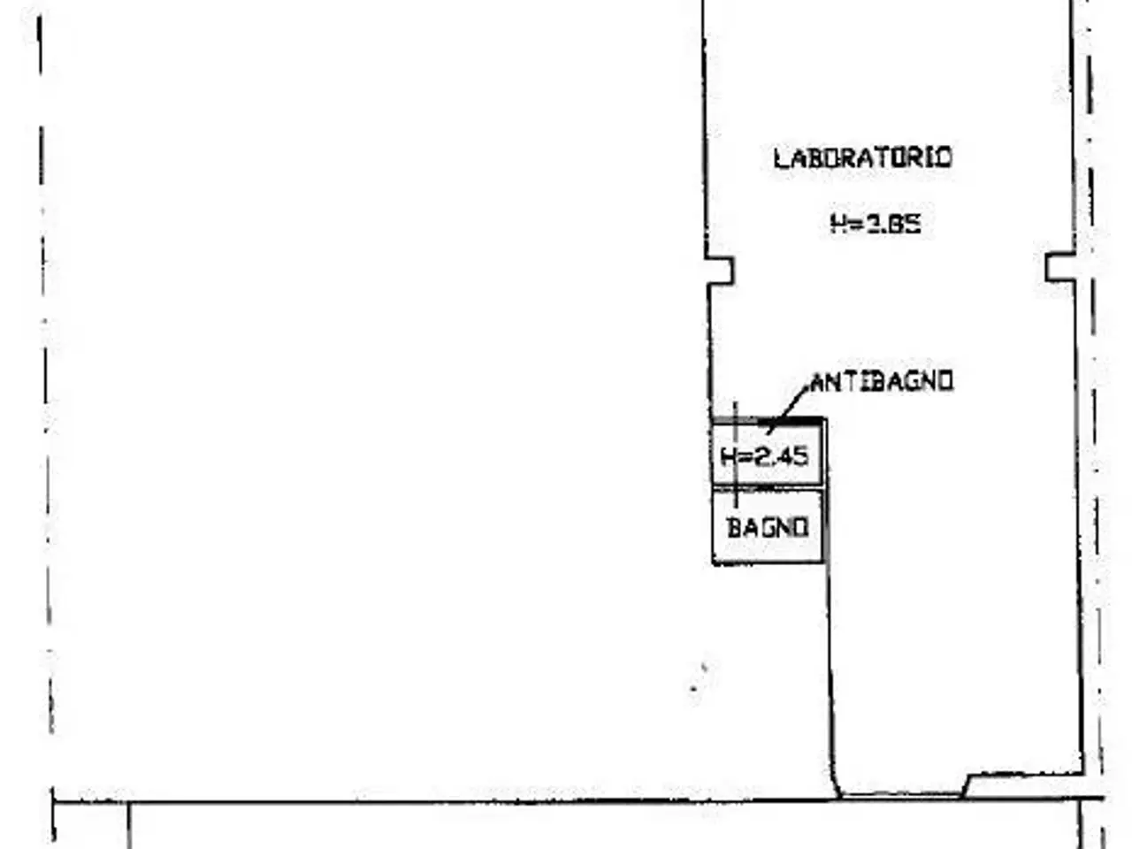Laboratorio in Via Pisana, Scandicci, {3} - Planimetria 1