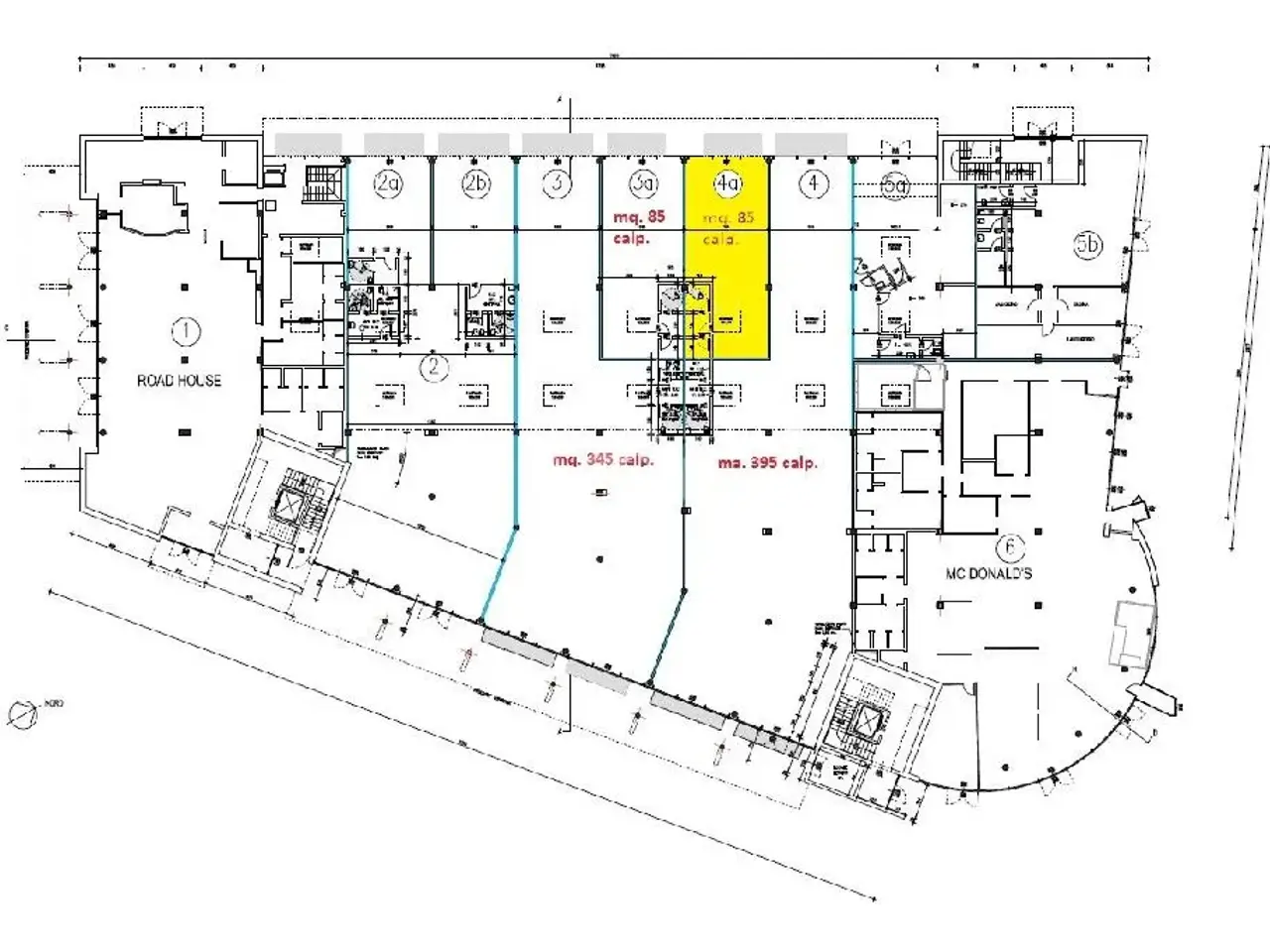 Negozio in Via delle Magliaie 21, Carpi, {3} - Planimetria 1