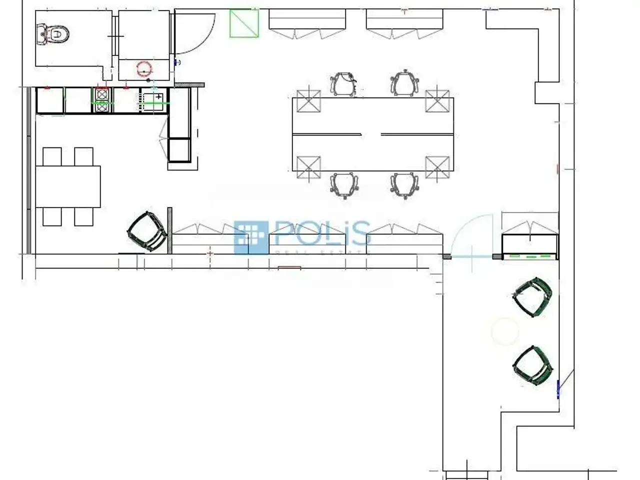 Ufficio in Via Pola, Torri Di Quartesolo, {3} - Planimetria 1