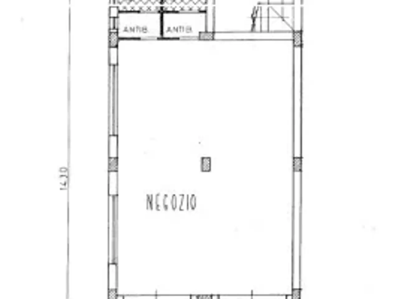 Negozio in Via Casilina Sud, Castrocielo, {3} - Planimetria 1
