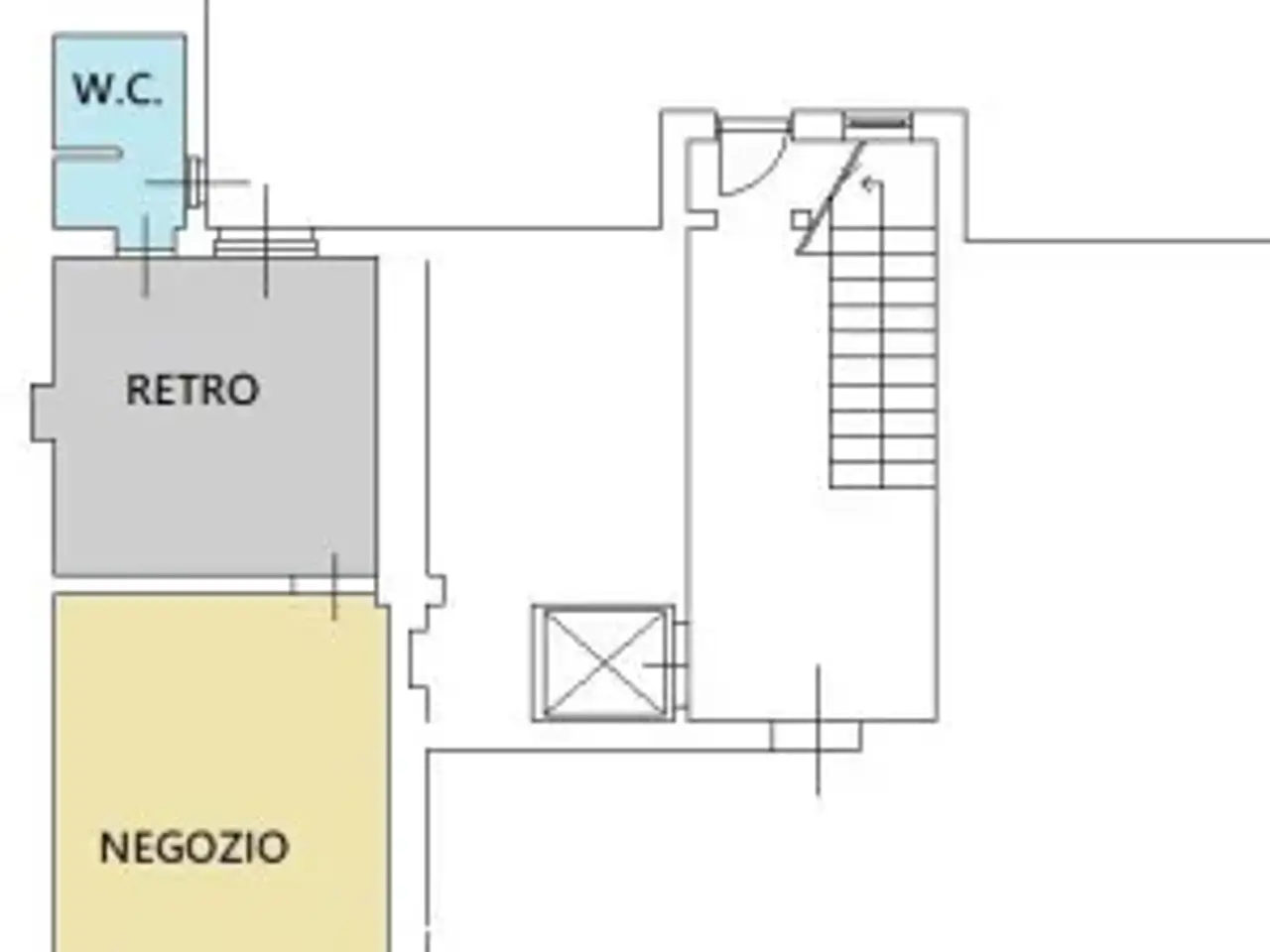 Negozio in Corso 27 Marzo 81, Voghera, {3} - Planimetria 1