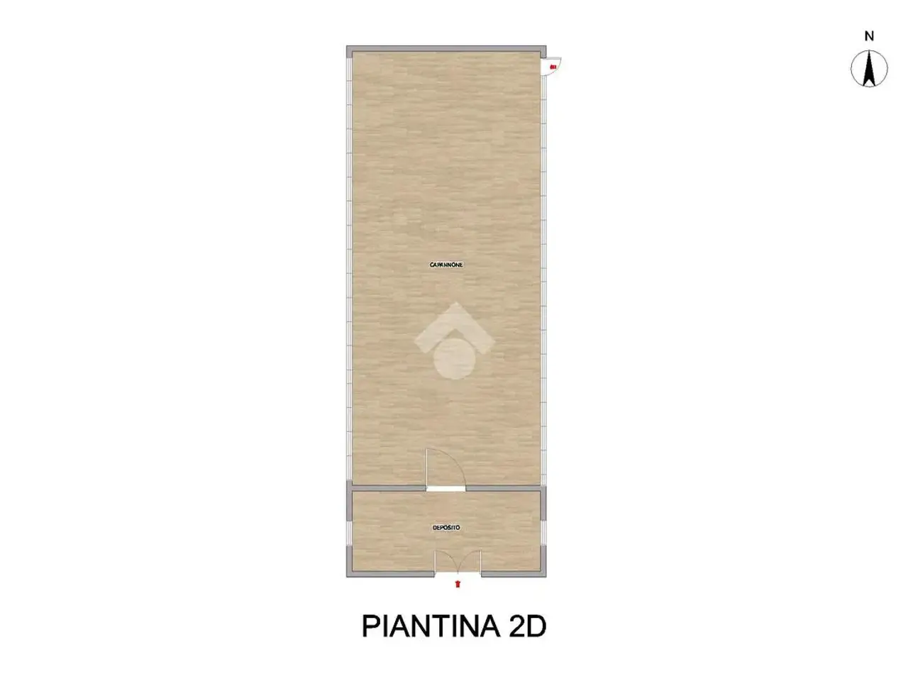 Capannone in Via Gambara 2, Isorella, {3} - Planimetria 1