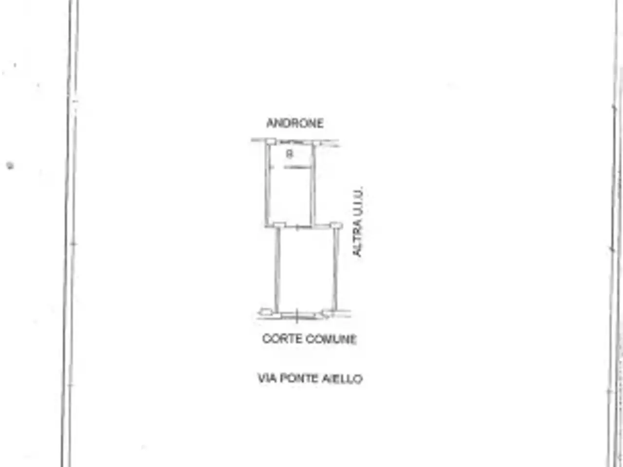 Negozio in Via Ponte Aiello 12, Angri, {3} - Planimetria 1