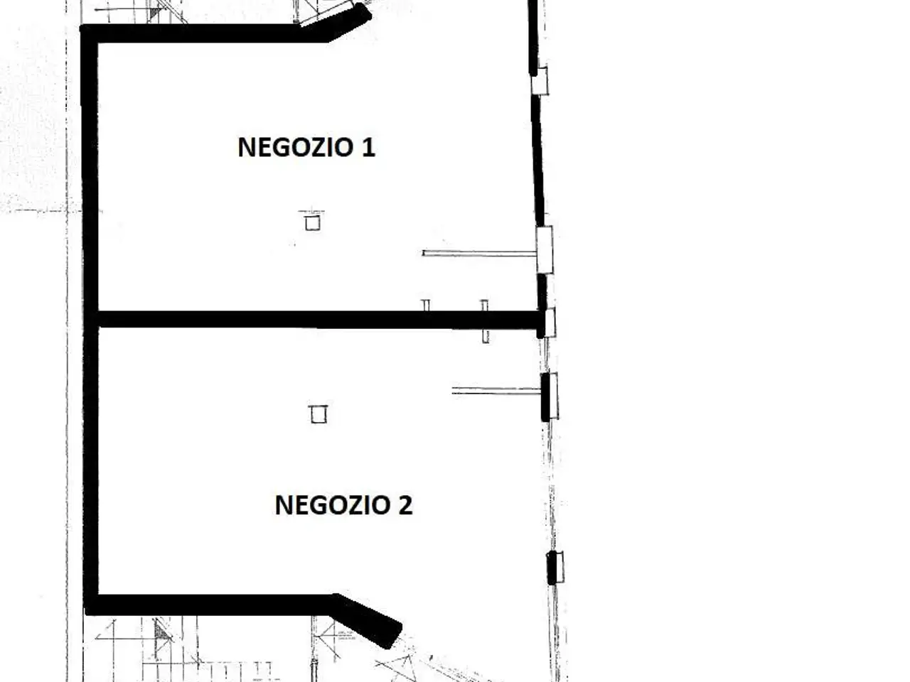 Negozio in Via Prever 50, Cirie', {3} - Planimetria 1