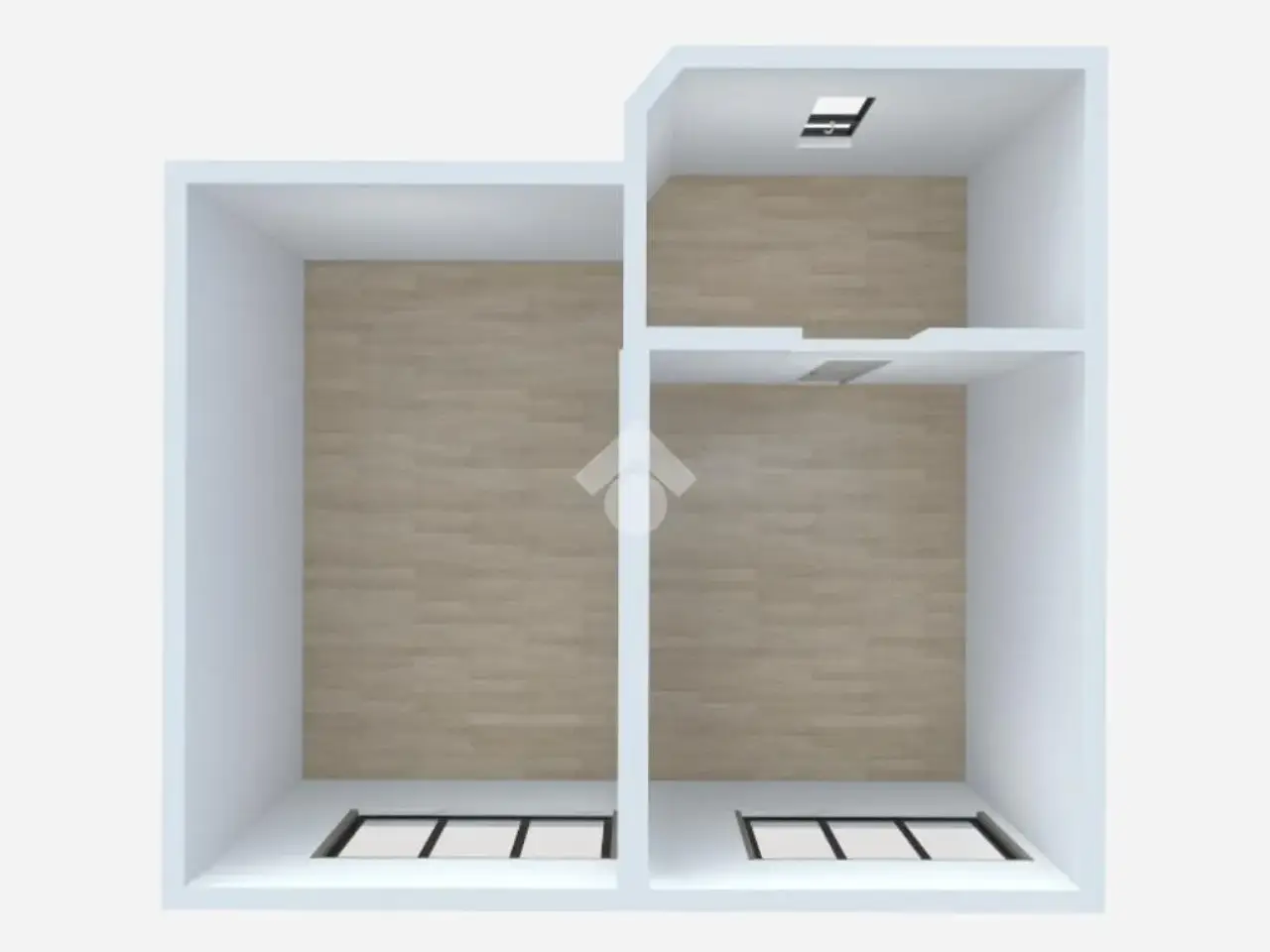 Negozio in Via Ascanio Fenizi 55, Roma, {3} - Planimetria 1