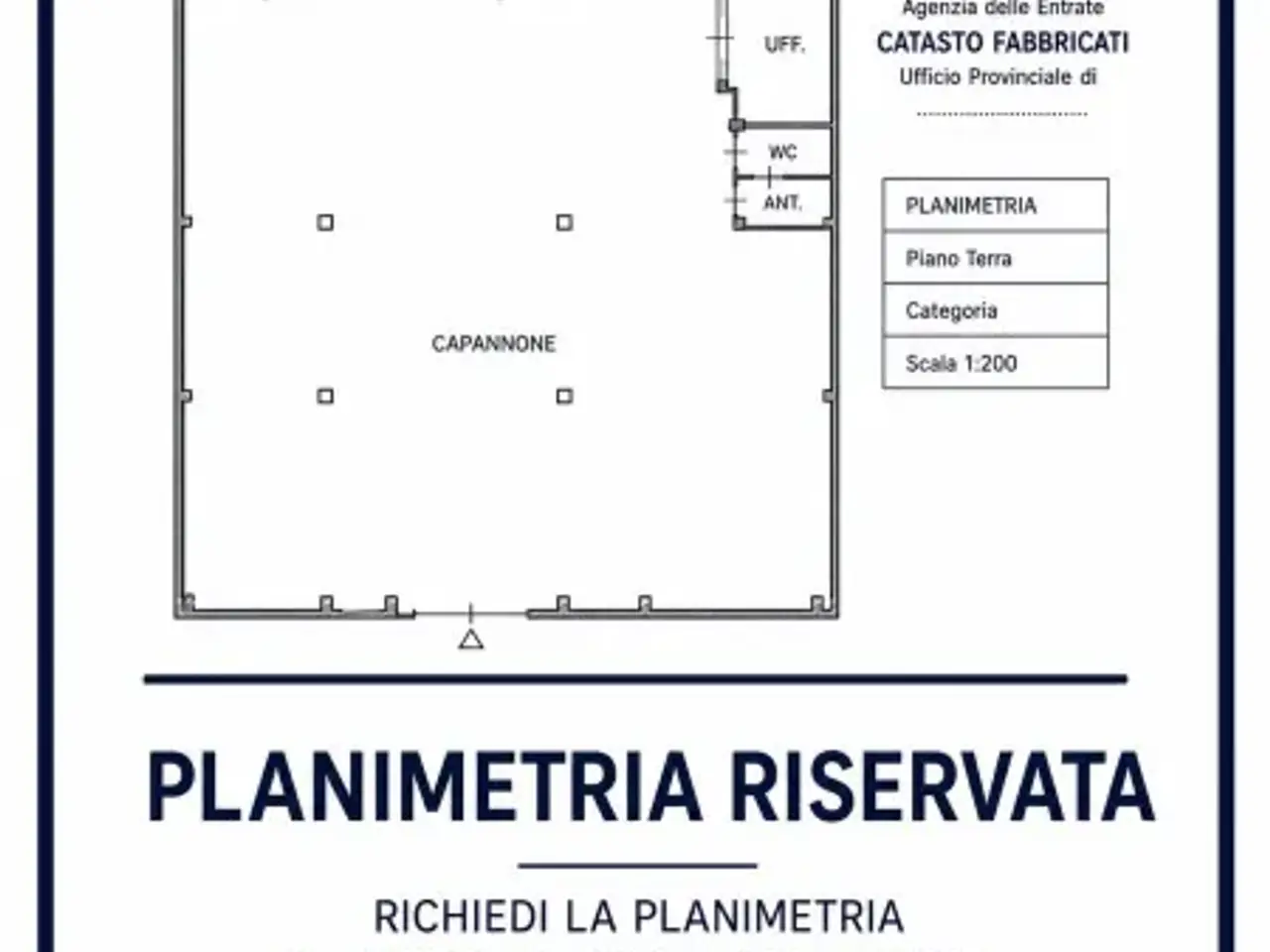 Capannone in Via Achille Grandi 15, Solbiate Arno, {3} - Planimetria 1