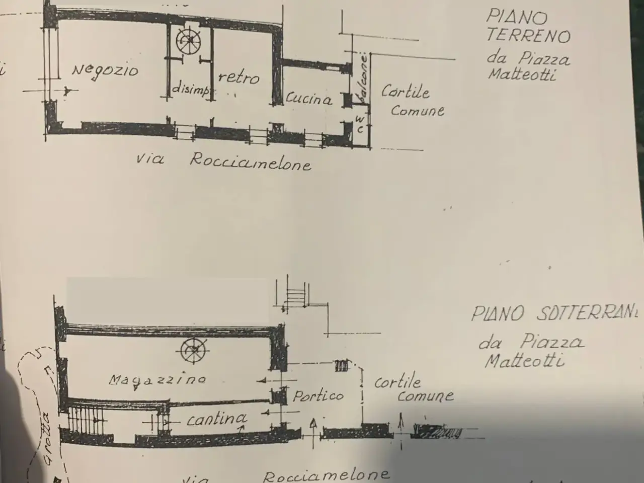 Negozio in vendita, Piazza Giacomo Matteotti, Rivoli - Planimetria 1