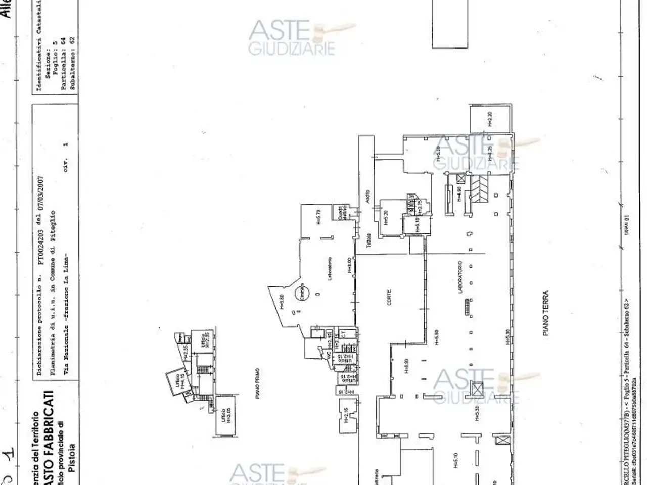 Fabbricato misto in Via Nazionale 140, San Marcello Piteglio Pt, Italia 140, San Marcello Piteglio, {3} - Planimetria 1